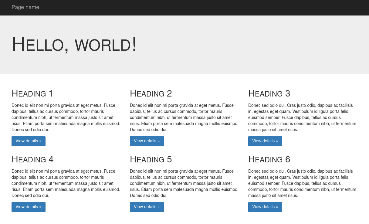 Výsledok zmien vo vetve extension