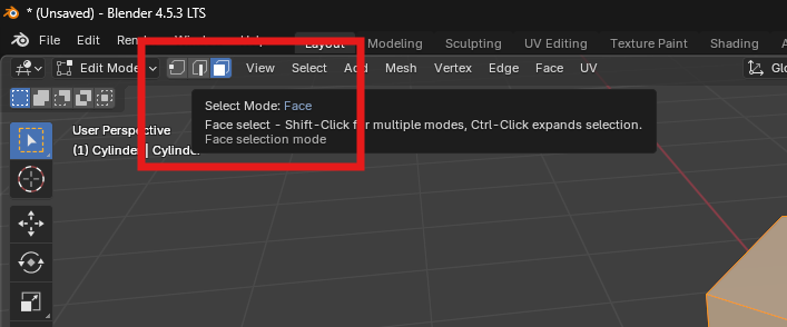 Face select
