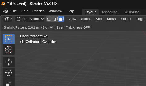 Extrusion length