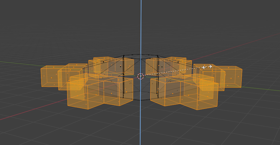 Zmenšovanie koncov vločky