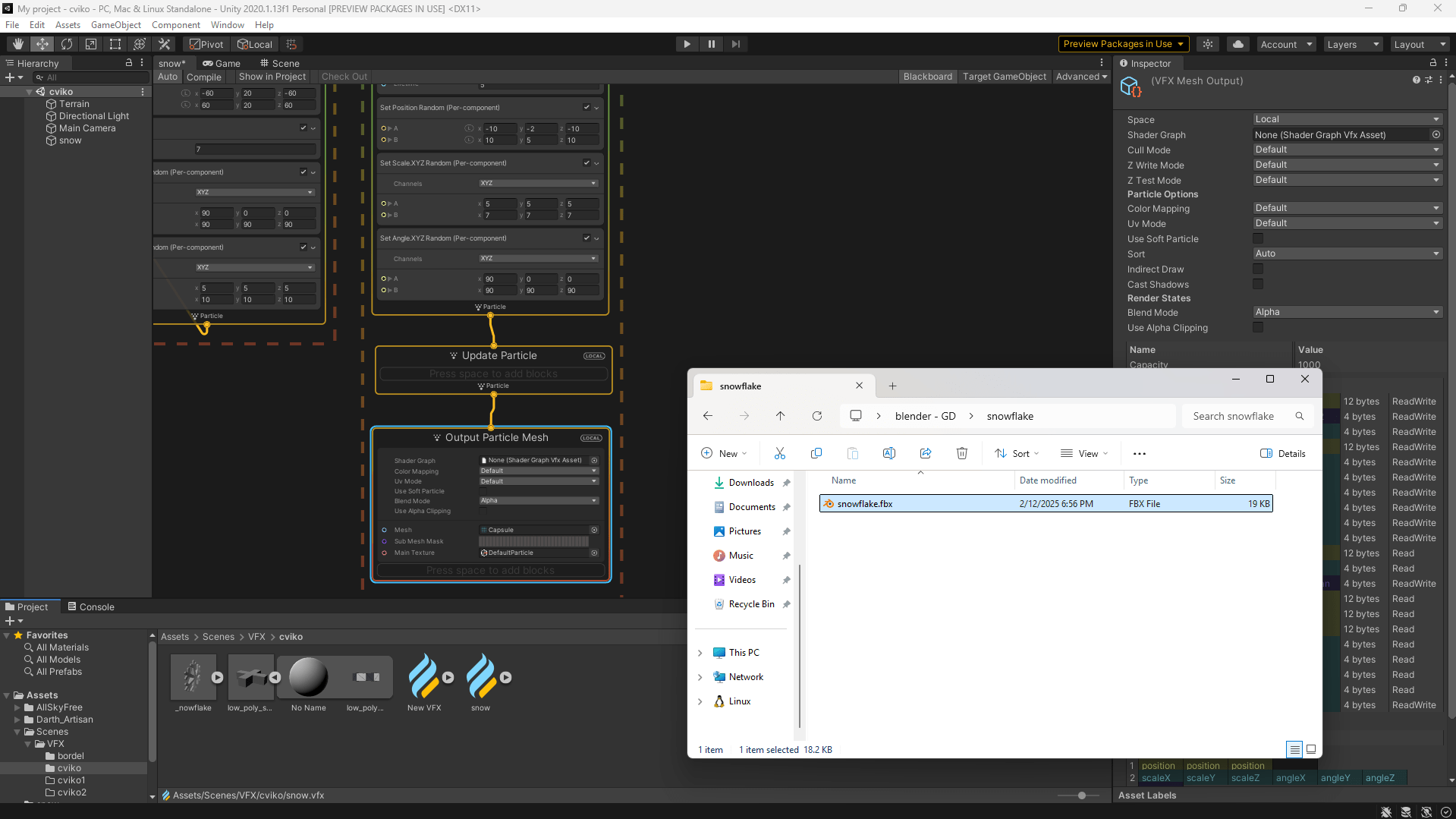 Implementovanie FBX súboru