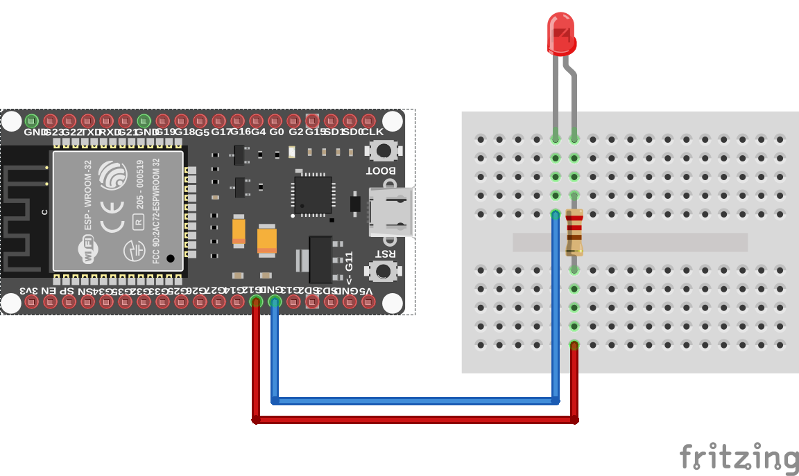 Blink with ESP32