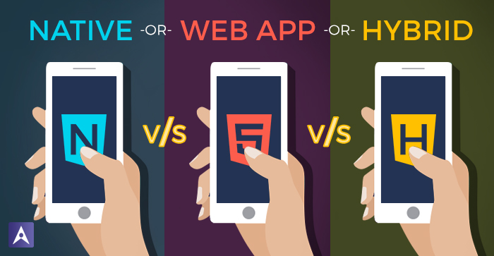 Native vs. Web vs. Hybrid (zdroj)