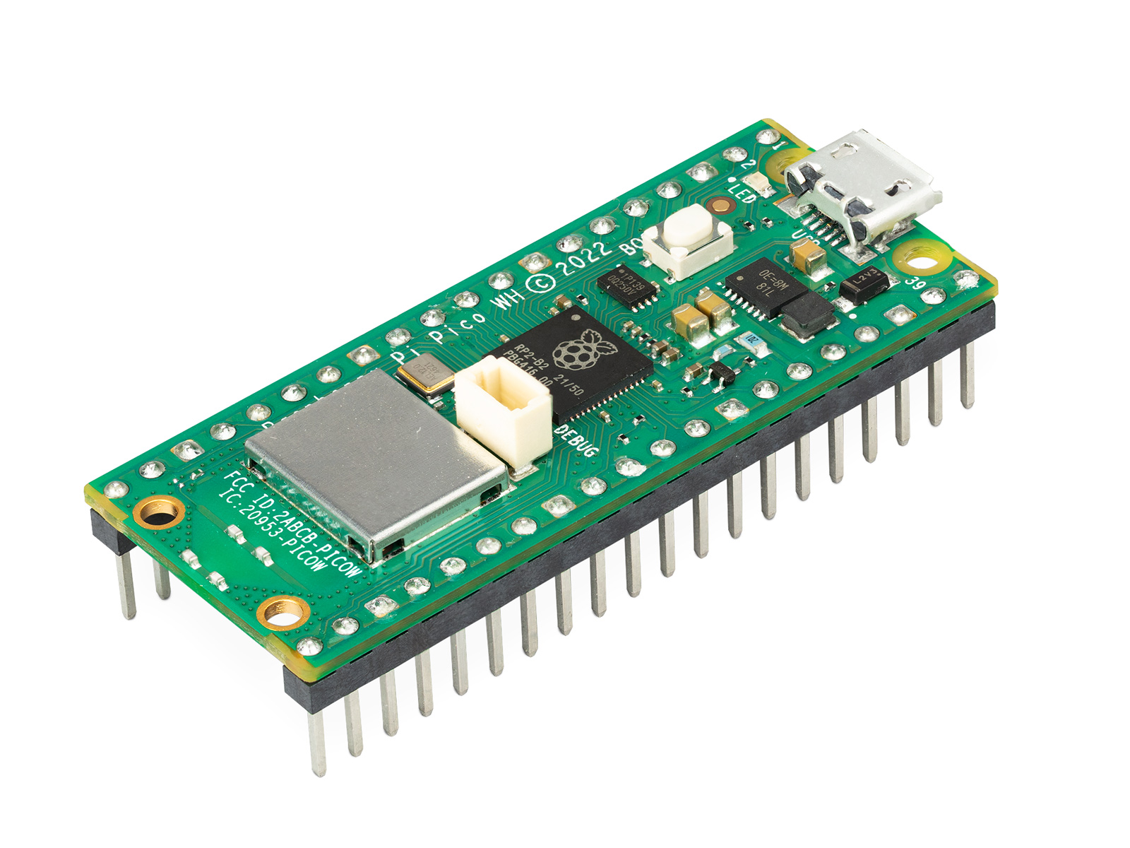 Prototypovacia doska Raspberry Pi Pico WH